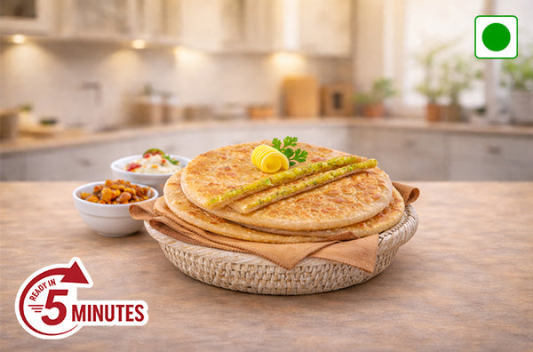 Aloo Paratha 480g - Crispy spiced potato flatbread | Chicken Vicken