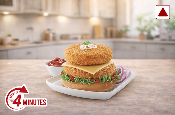 Chicken Burger Patty (JUMBO 80g) 1.5 kg — Chicken Vicken fresh chicken
