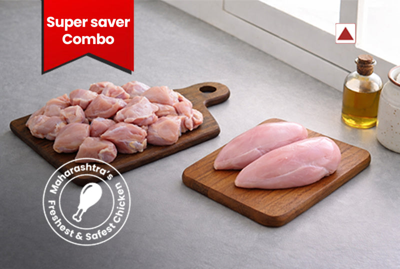 Chicken Curry Cut + Breast Boneless