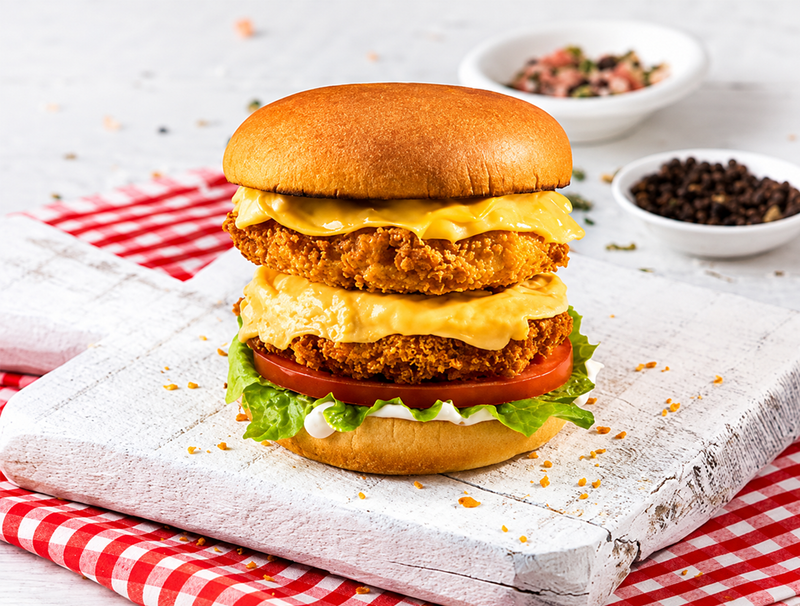 Double Patty Chicken Burger