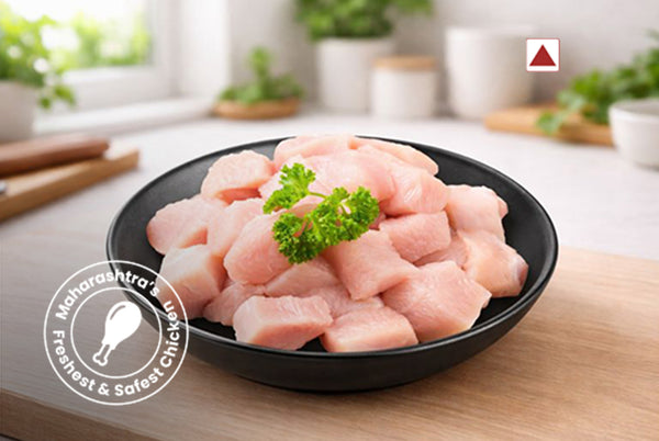 Chicken Boneless Cubes — Chicken Vicken fresh chicken