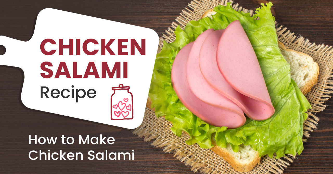 Easy Recipe The quickest way to make Chicken Salami!